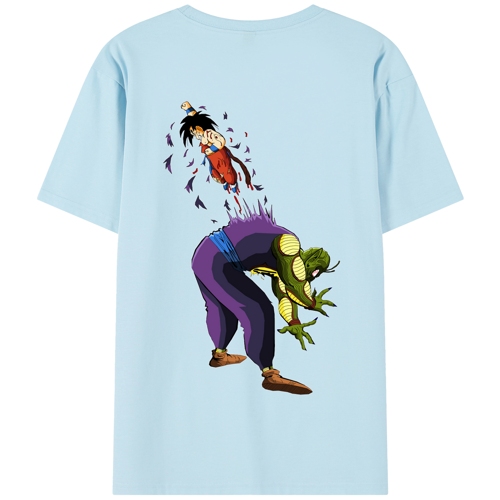 （画像用） ドラゴンボール DRAGON BALL 綿100％半袖Tシャツ（背面プリント）